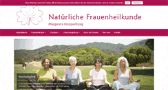 Desktop Screenshot of frauen-heilkunde.info